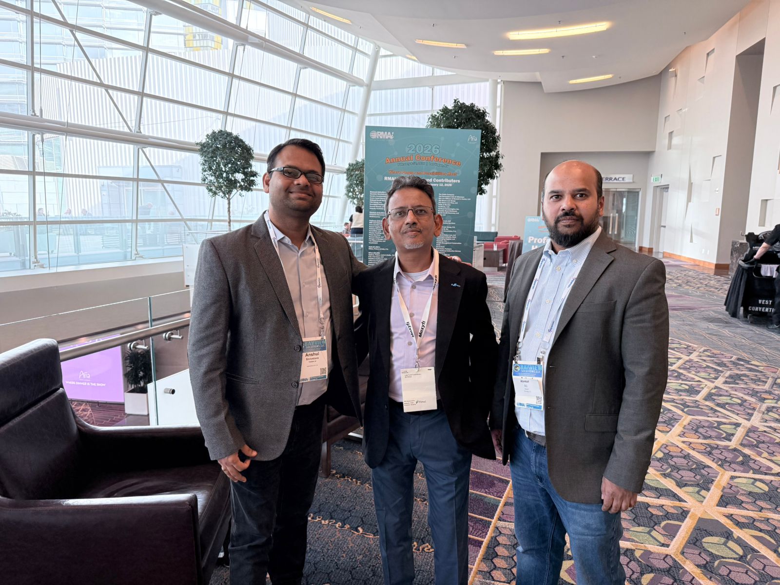 Networking at RMAI conference